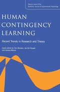 Bild: Human Contingency Learning: Recent Trends in Research and Theory - Psychology Press Ltd