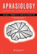 Cover: 36th Clinical Aphasiology Conference - Psychology Press Ltd