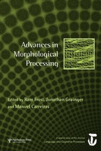 Abbildung von: Advances in Morphological Processing - Psychology Press Ltd