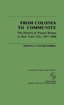 Cover: From Colonia to Community - Praeger Publishers Inc
