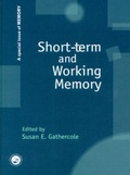 Cover: Short-term and Working Memory - Psychology Press Ltd