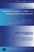 Cover: Conflict in Organizations: Beyond Effectiveness and Performance - Psychology Press Ltd