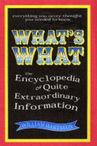 Enlarge image Cover: What's What - Metro Books, London