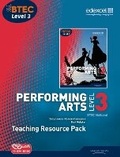 Cover: BTEC Level 3 National Performing Arts TRP plus CD Rom - Edexcel Limited