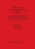 Cover: Archaeologie - Naturwissenschaften - Umwelt - BAR Publishing