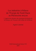Cover: Les industries a bifaces de l'Europe du Nord-Ouest au Pleistocene moyen - BAR Publishing