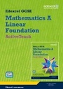 Cover: GCSE Maths Edexcel 2010: Spec A Foundation ActiveTeach Pack with CDROM - Edexcel Limited
