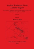 Cover: Ancient Settlement in the Zammar Region - BAR Publishing