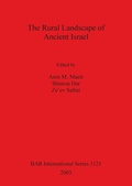 Cover: The Rural Landscape of Ancient Israel - BAR Publishing