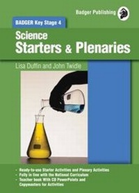Enlarge image Cover: KS4 Science Starters and Plenaries - Badger Publishing