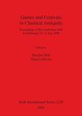 Cover: Games and Festivals in Classical Antiquity - BAR Publishing