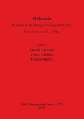 Cover: Dalmatia. Research in the Roman Province 1970-2001 - BAR Publishing