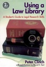 Cover: Using a Law Library - Blackstone Press Ltd