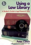 Cover: Using a Law Library - Blackstone Press Ltd