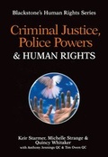 Cover: Criminal Justice, Police Powers and Human Rights - Blackstone Press Ltd