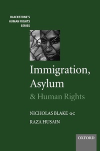 Enlarge image Cover: Immigration, Asylum and Human Rights - Blackstone Press Ltd