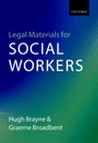 Abbildung von: Legal Materials for Social Workers - Blackstone Press Ltd