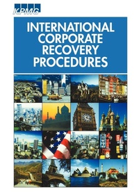 Abbildung von: International Corporate Recovery Procedures - Blackstone Press Ltd