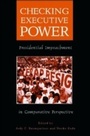 Cover: Checking Executive Power - Praeger Publishers Inc