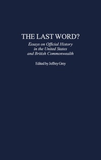 Enlarge image Cover: The Last Word? - Praeger Publishers Inc
