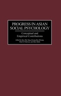 Cover: Progress in Asian Social Psychology - Praeger Publishers Inc
