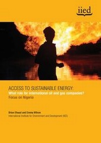 Enlarge image Cover: Access to Sustainable Energy - International Institute for Environment and Development