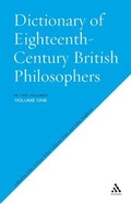 Cover: Dictionary of Eighteenth-century British Philosophers - Thoemmes Continuum
