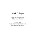 Cover: Black Colleges - Praeger Publishers Inc