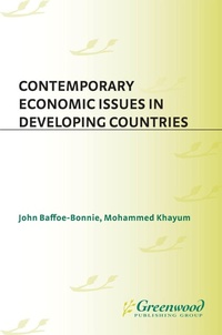 Enlarge image Cover: Contemporary Economic Issues in Developing Countries - Praeger Publishers Inc