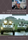 Cover: The Psychology of the Peacekeeper - Praeger Publishers Inc
