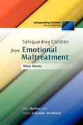 Cover: Safeguarding Children from Emotional Maltreatment - Jessica Kingsley Publishers