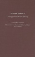 Cover: Social Ethics - Praeger Publishers Inc