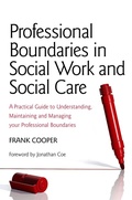 Cover: Professional Boundaries in Social Work and Social Care - Jessica Kingsley Publishers
