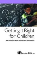Cover: Getting it Right for Children - Save the Children