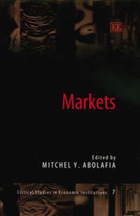 Enlarge image Cover: Markets - Edward Elgar Publishing
