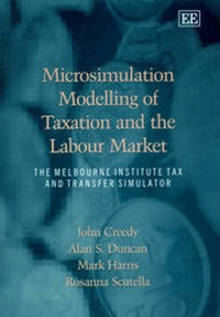 Enlarge image Cover: Microsimulation Modelling of Taxation and the Labour Market - Edward Elgar Publishing