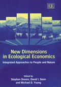 Cover: New Dimensions in Ecological Economics - Edward Elgar Publishing