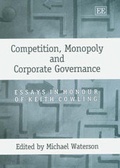 Cover: Competition, Monopoly and Corporate Governance - Edward Elgar Publishing
