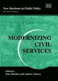 Cover: Modernizing Civil Services - Edward Elgar Publishing