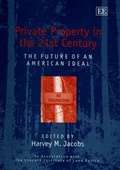 Cover: Private Property in the 21st Century - Edward Elgar Publishing