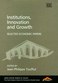Enlarge image Cover: Institutions, Innovation and Growth - Edward Elgar Publishing