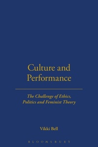 Enlarge image Cover: Culture and Performance - Berg Publishers