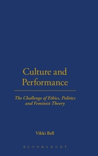 Enlarge image Cover: Culture and Performance - Berg Publishers