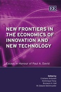 Cover: New Frontiers in the Economics of Innovation and New Technology - Edward Elgar Publishing