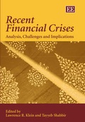 Cover: Recent Financial Crises - Edward Elgar Publishing