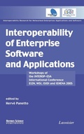 Cover: Interoperability of Enterprise Software and Applications - Wiley-ISTE