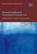 Cover: Research Handbook in International Economic Law - Edward Elgar Publishing