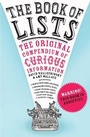 Cover: The Book Of Lists - Canongate Books