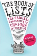 Cover: The Book Of Lists - Canongate Books