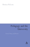 Cover: Pedagogy and the University - Continuum International Publishing Group Ltd.